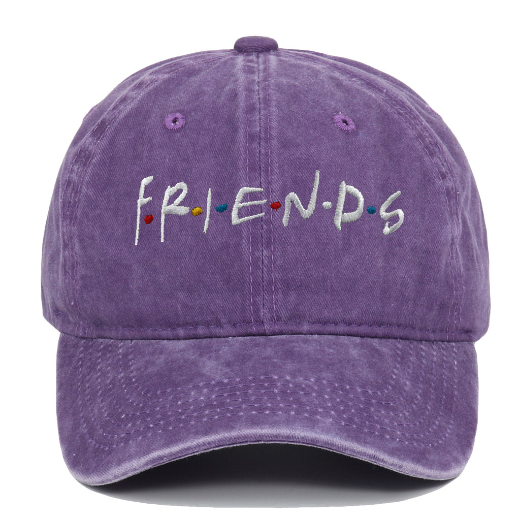 Embroidered Baseball Cap Washed