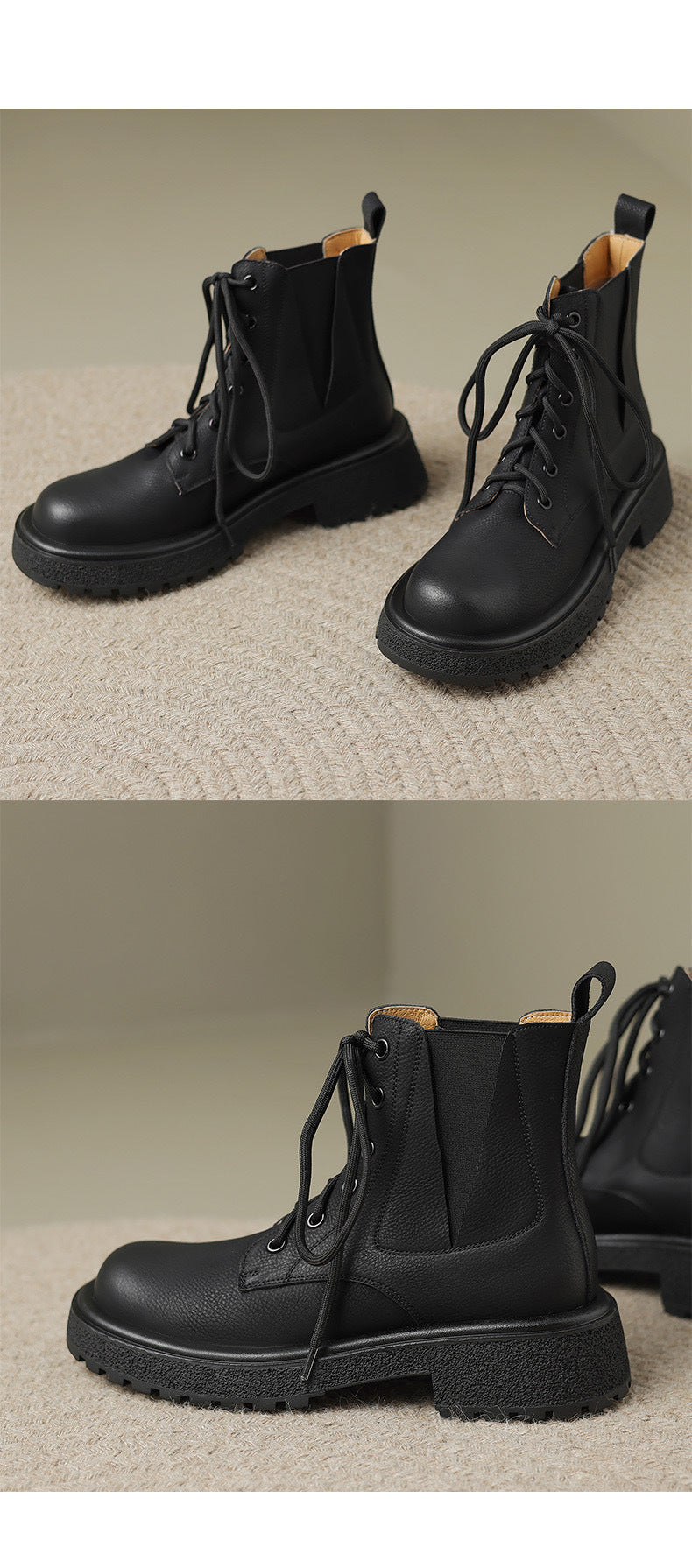 Women's Martin Boots Thick-soled Chelsea Boots