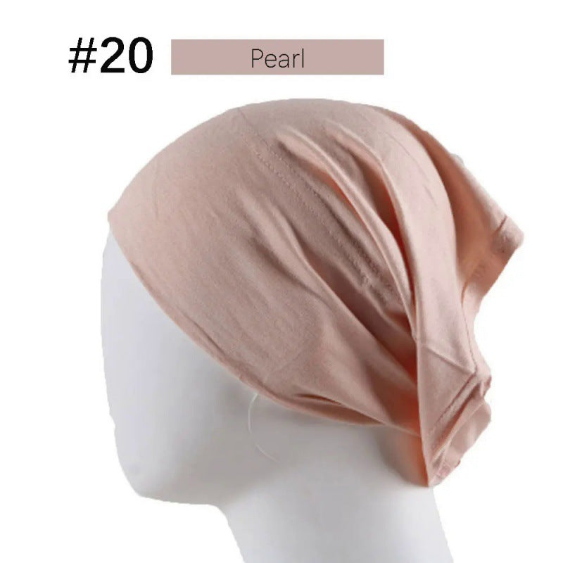 Modal Monochrome Smoke Pipe Cap Bottoming Hood