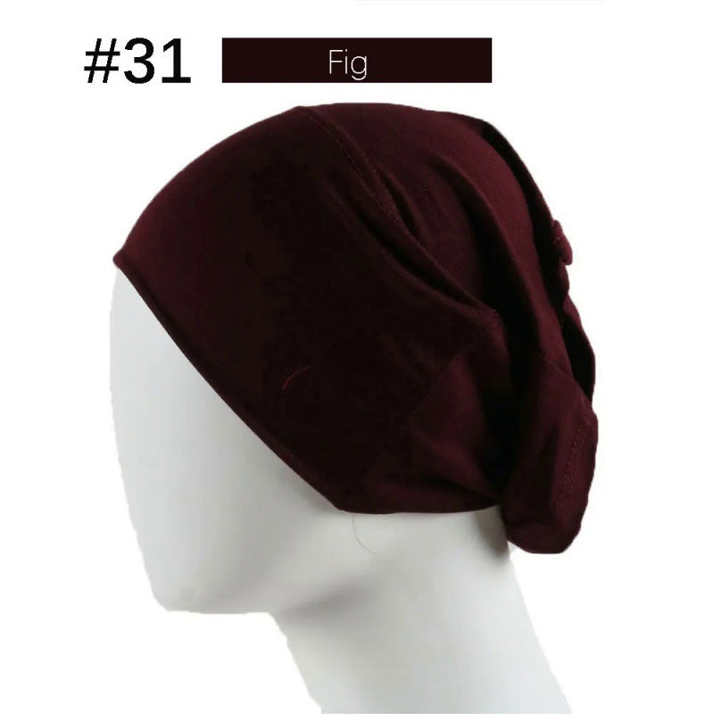 Modal Monochrome Smoke Pipe Cap Bottoming Hood
