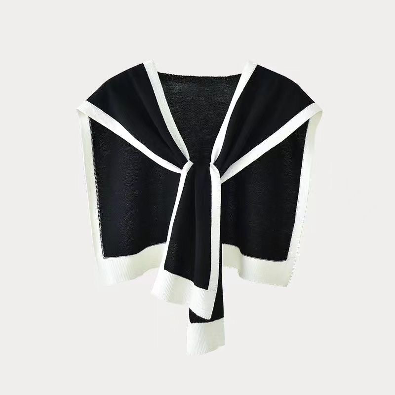 Air-conditioned Room Shawl Shoulder Neck Protection Fake Collar Skirt