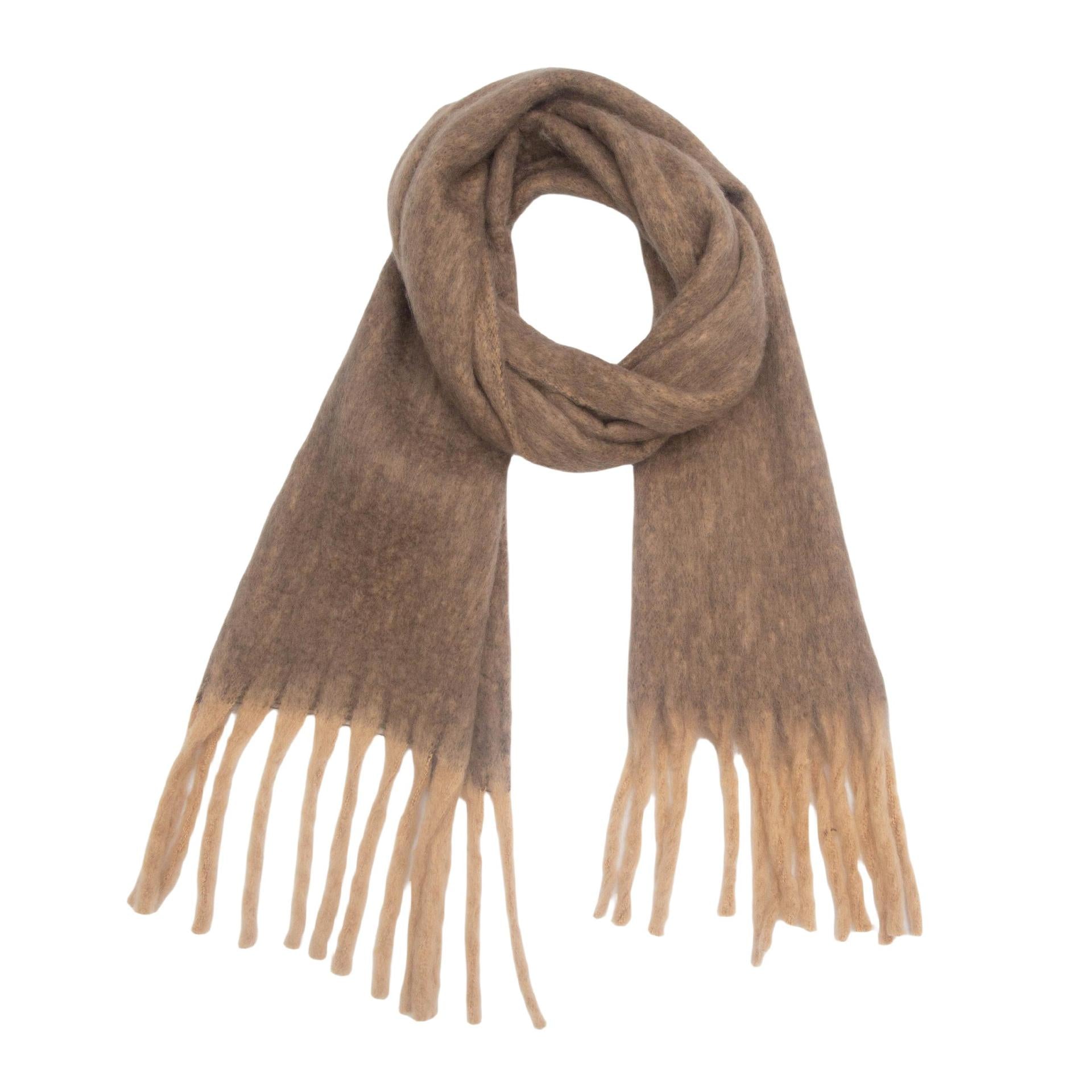 Circle Yarn Thick Tassel Clip Flower Scarf Shawl