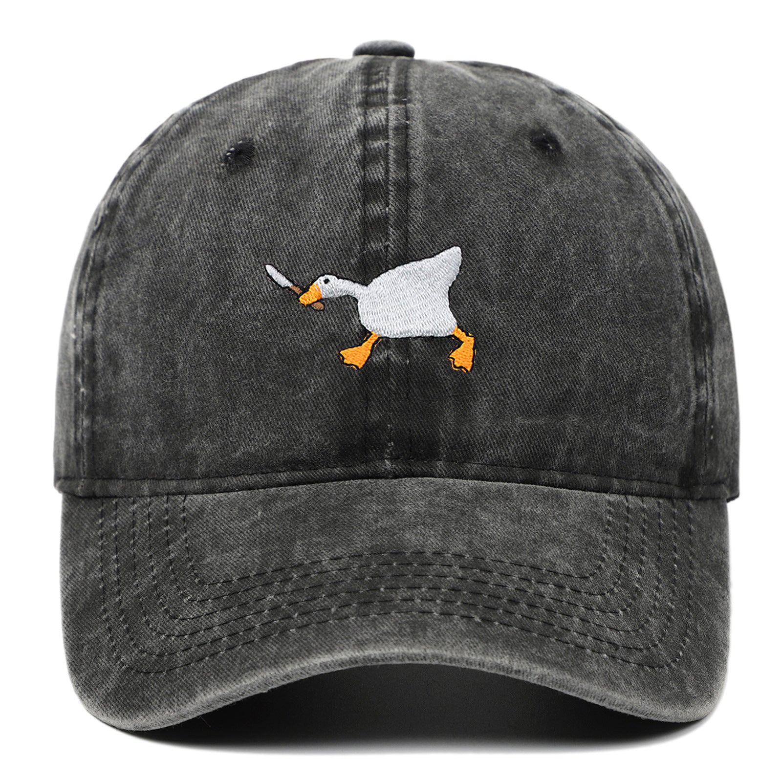 Funny Embroidery Baseball Cap Men Women Trendy All-match