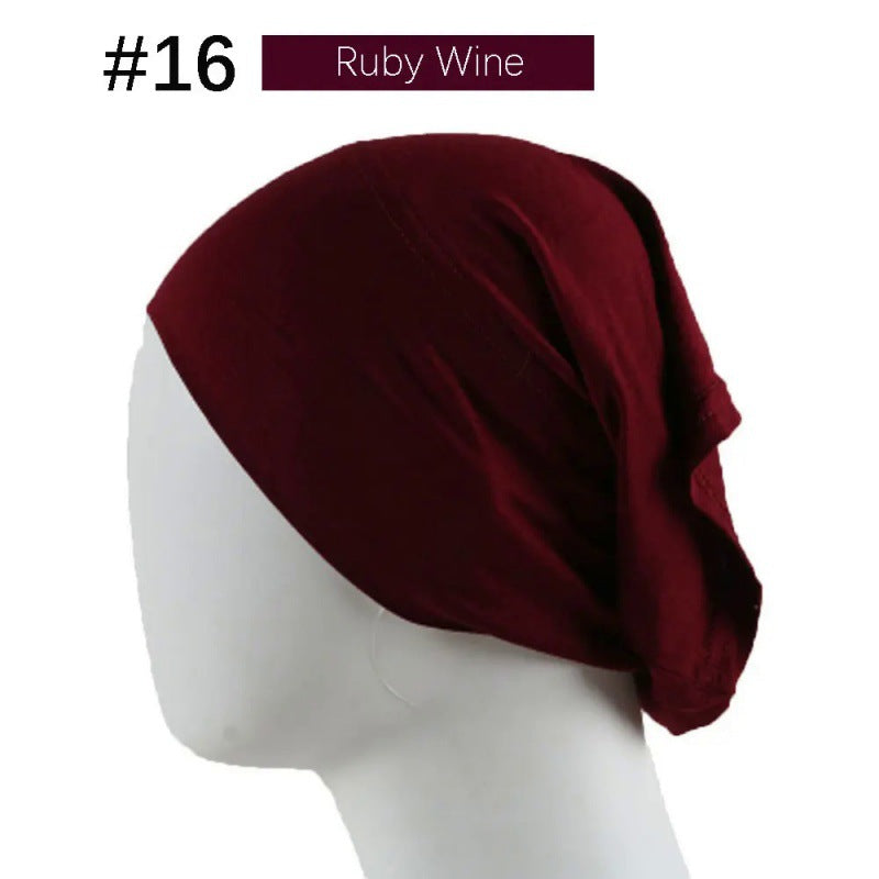 Modal Monochrome Smoke Pipe Cap Bottoming Hood