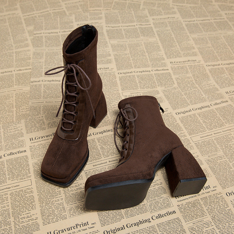 Ultra-high Heel Autumn New Single Boots