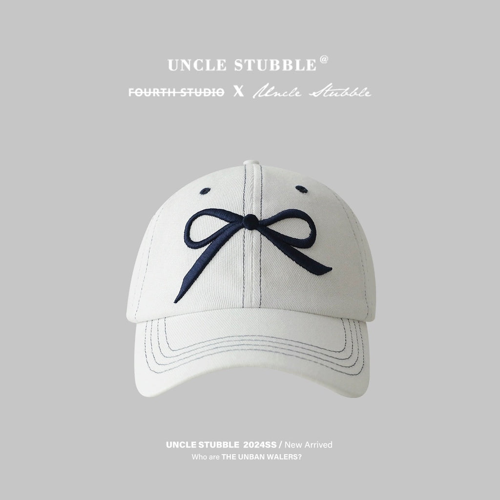 Bowknot Peaked Cap Female Sun Protection