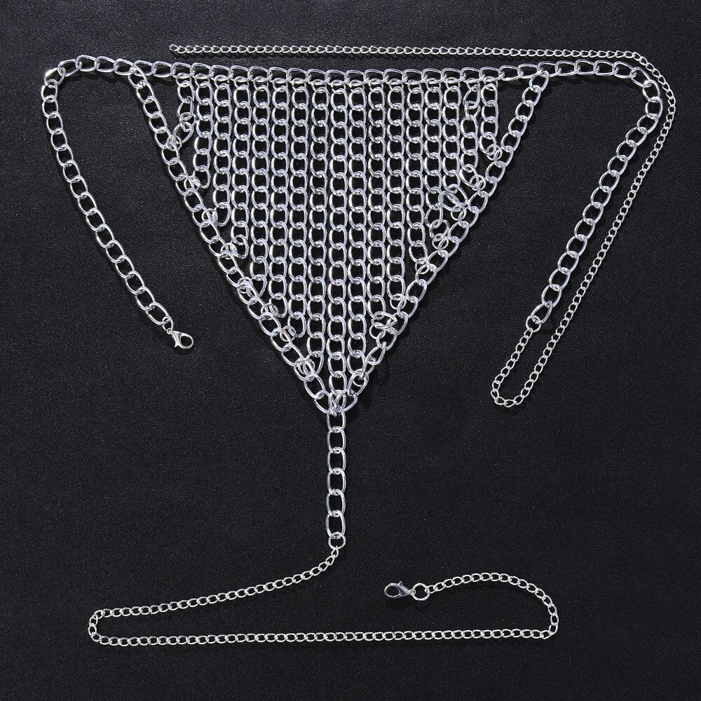 Punk Gothic Minimalist T-back