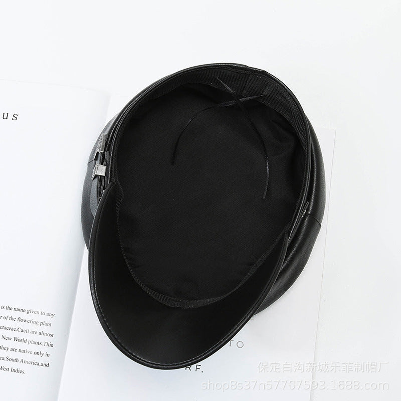 Autumn And Winter New P Navy Hat Fashion All-match Adjustable Hat