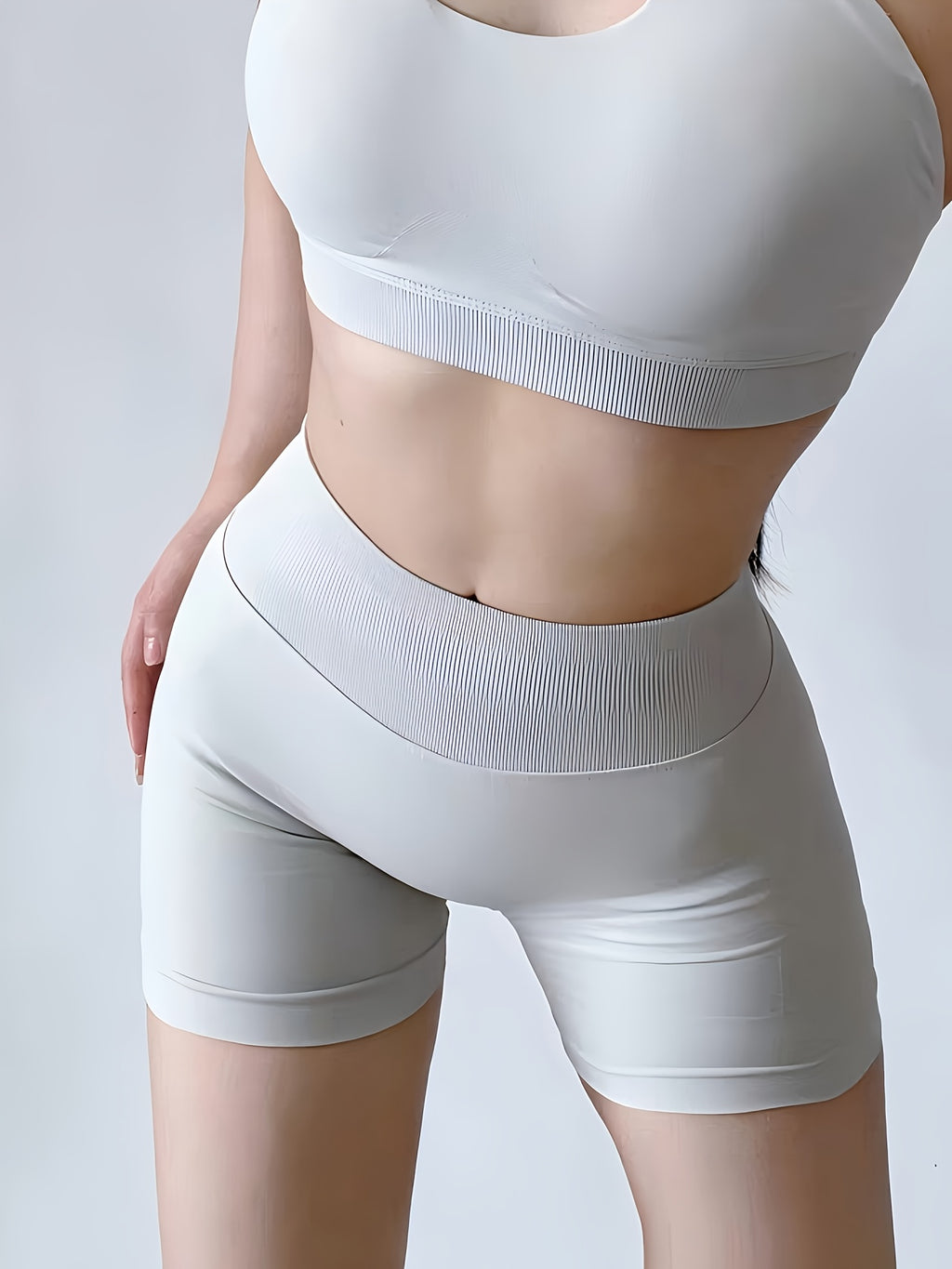 4-Pack Workout Yoga Shorts High-Waiste  Booty-Lifting Gym & Running