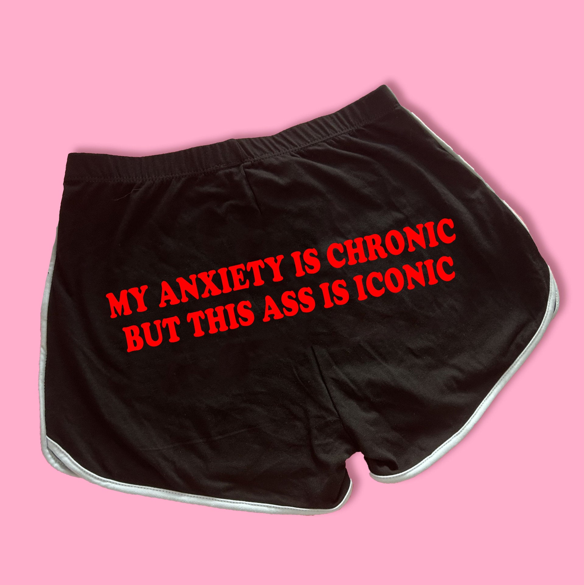 Stylish Casual Sports Shorts With Letter Print