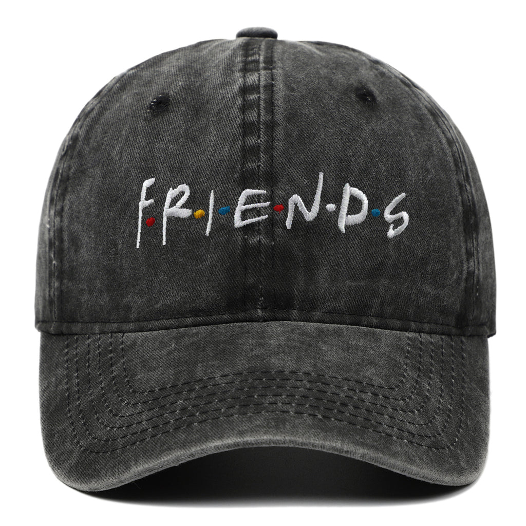Embroidered Baseball Cap Washed
