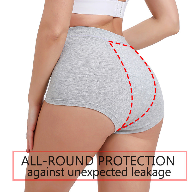 European And American Ladies Four-layer Leak-proof Boxer Physiological Underwear