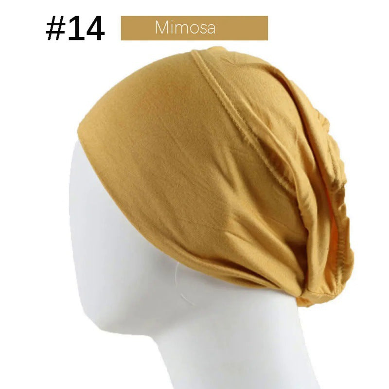 Modal Monochrome Smoke Pipe Cap Bottoming Hood