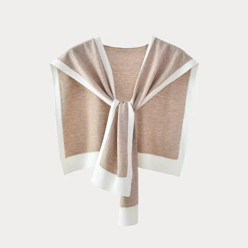 Air-conditioned Room Shawl Shoulder Neck Protection Fake Collar Skirt