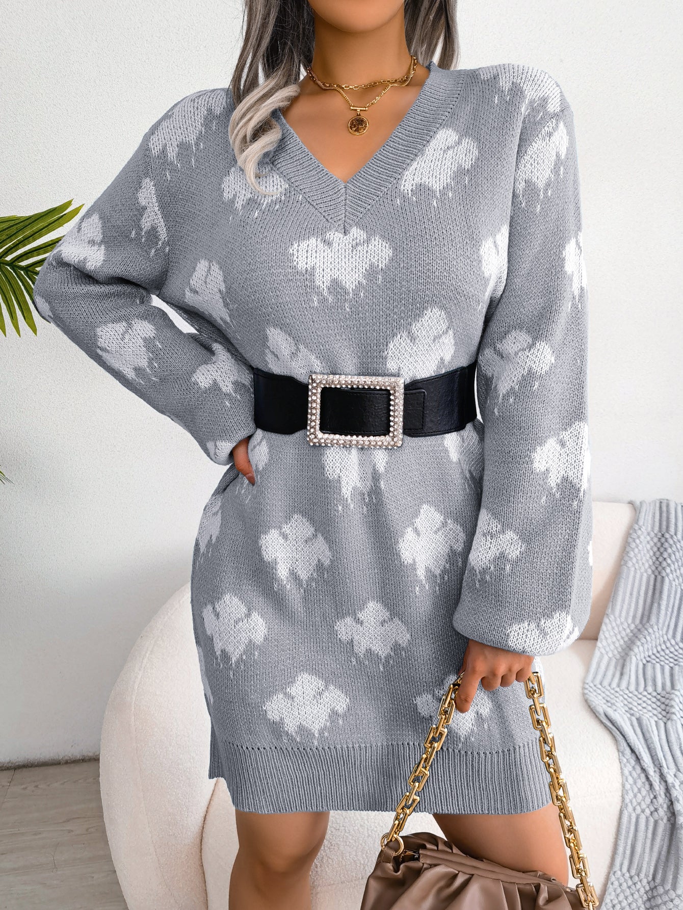 Robe pull nuage tendance