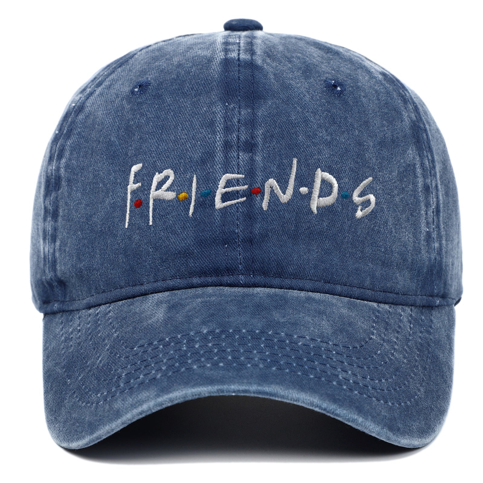 Embroidered Baseball Cap Washed