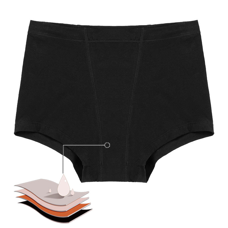 European And American Ladies Four-layer Leak-proof Boxer Physiological Underwear