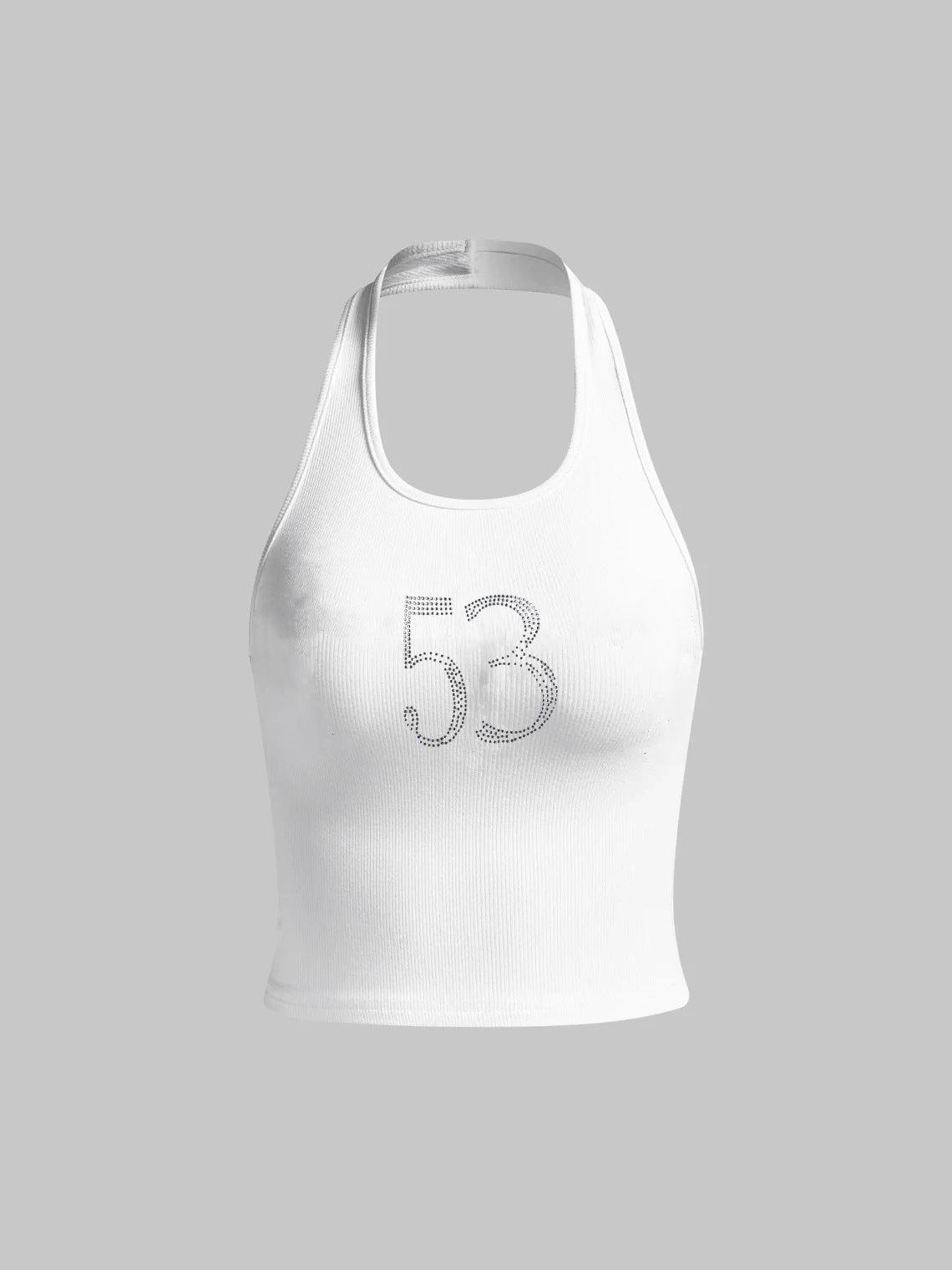 Tight-fitting Hot Pants With A Low Waist And Rhinestone Detailingperfect For Summer