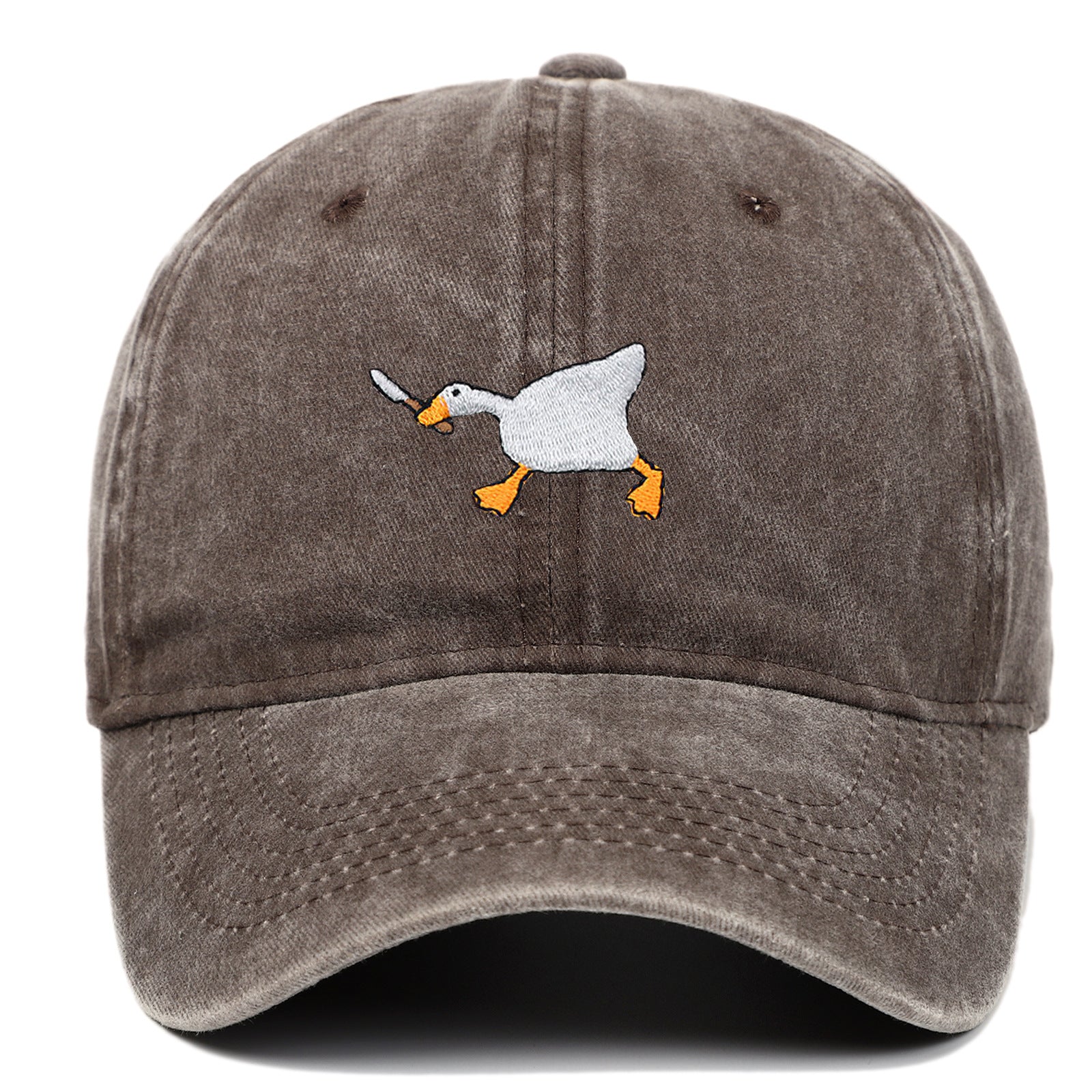 Funny Embroidery Baseball Cap Men Women Trendy All-match