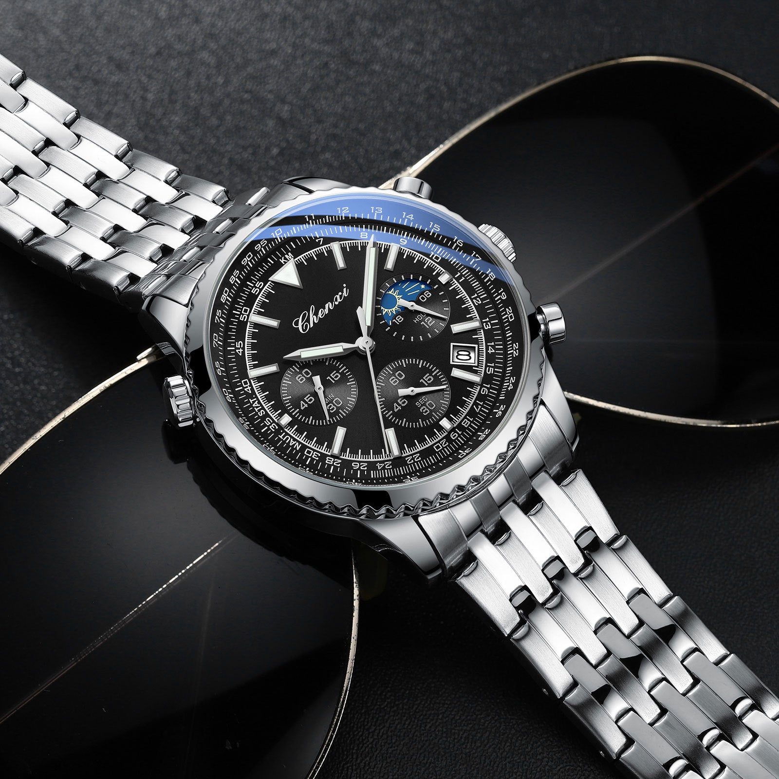 Men's Table Quartz Watch Luminous Waterproof Source Factory Wholesale