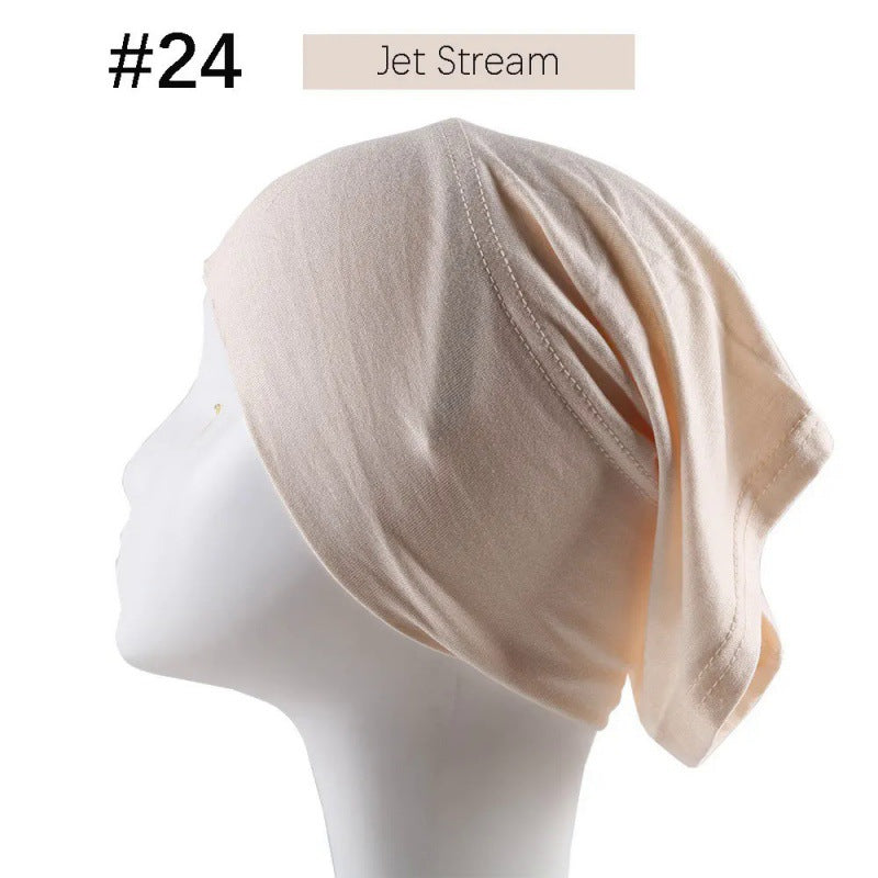 Modal Monochrome Smoke Pipe Cap Bottoming Hood