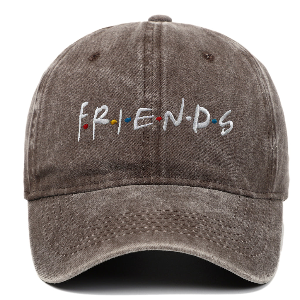 Embroidered Baseball Cap Washed