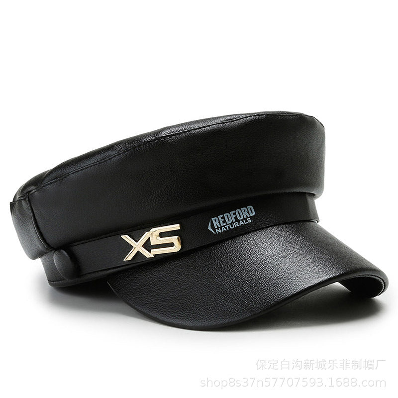 Autumn And Winter New P Navy Hat Fashion All-match Adjustable Hat