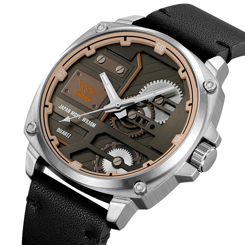 Quartz Watch Waterproof Men's Waterproof