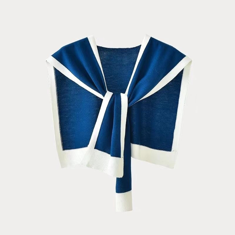 Air-conditioned Room Shawl Shoulder Neck Protection Fake Collar Skirt