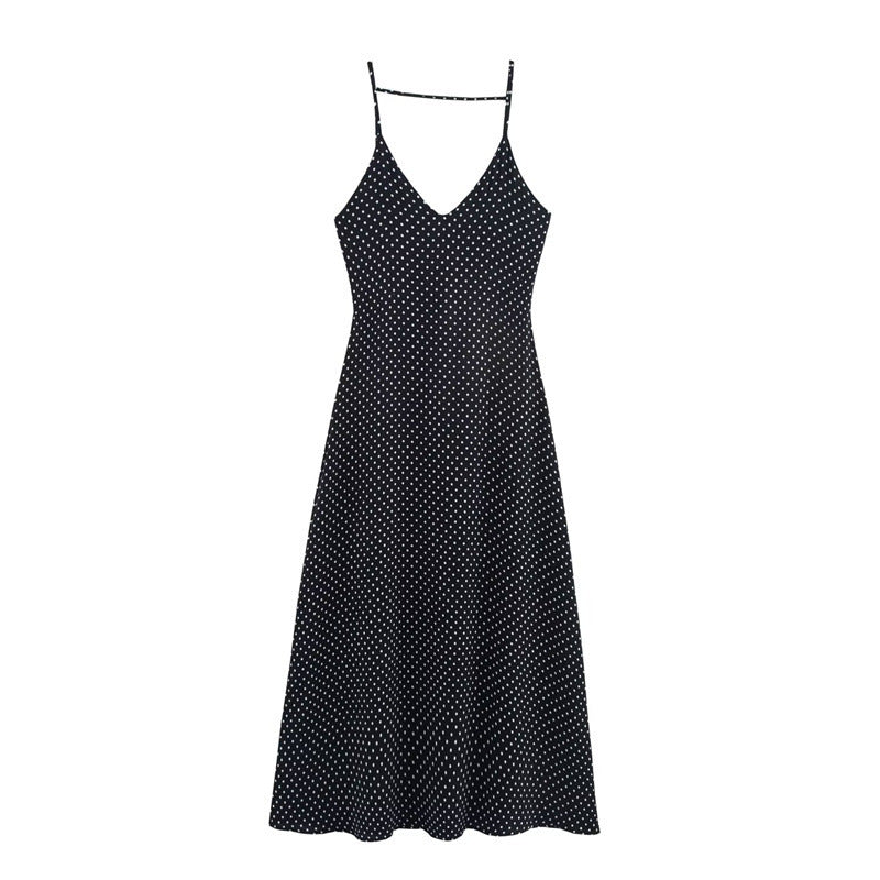 New Summer Off-the-shoulder Elegant Long Braces Dress