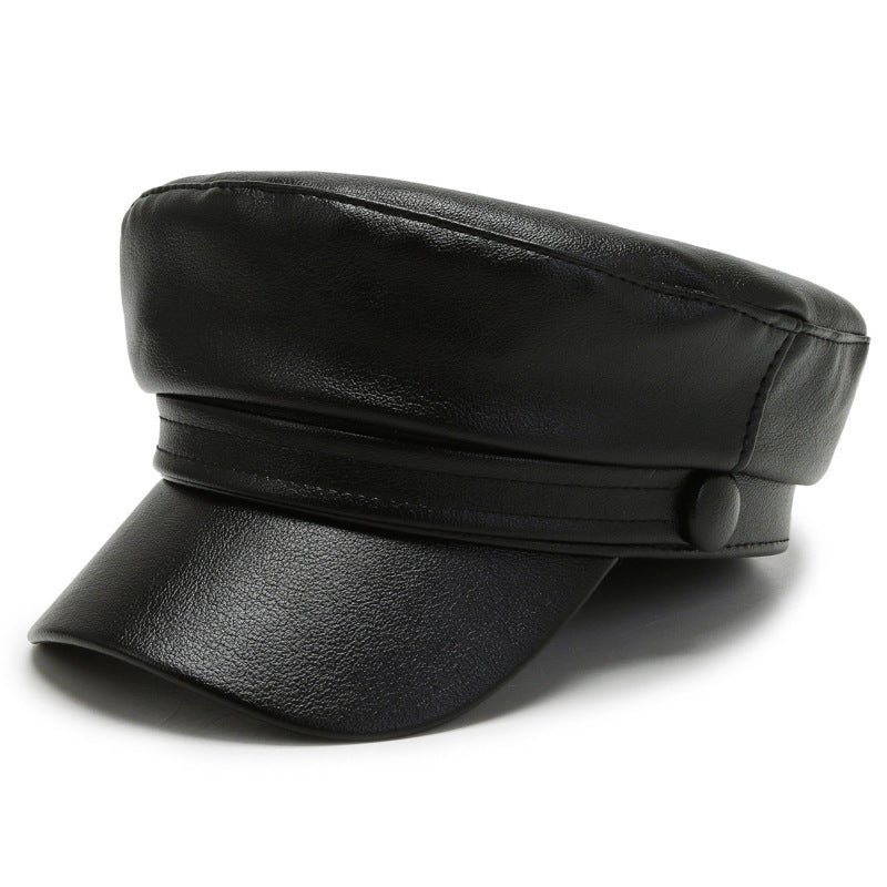 Autumn And Winter New P Navy Hat Fashion All-match Adjustable Hat