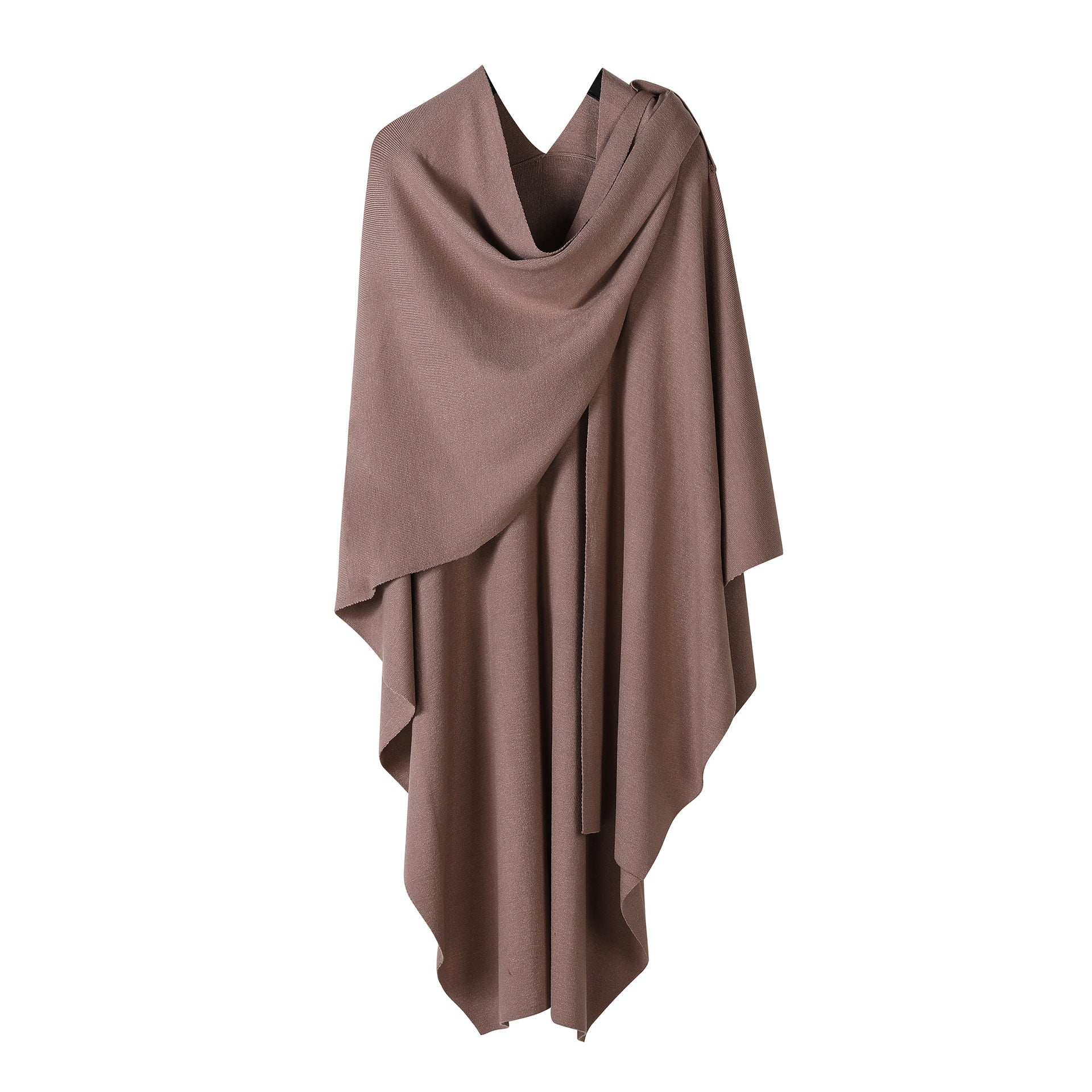 Knitted Solid Color Shawl For Women