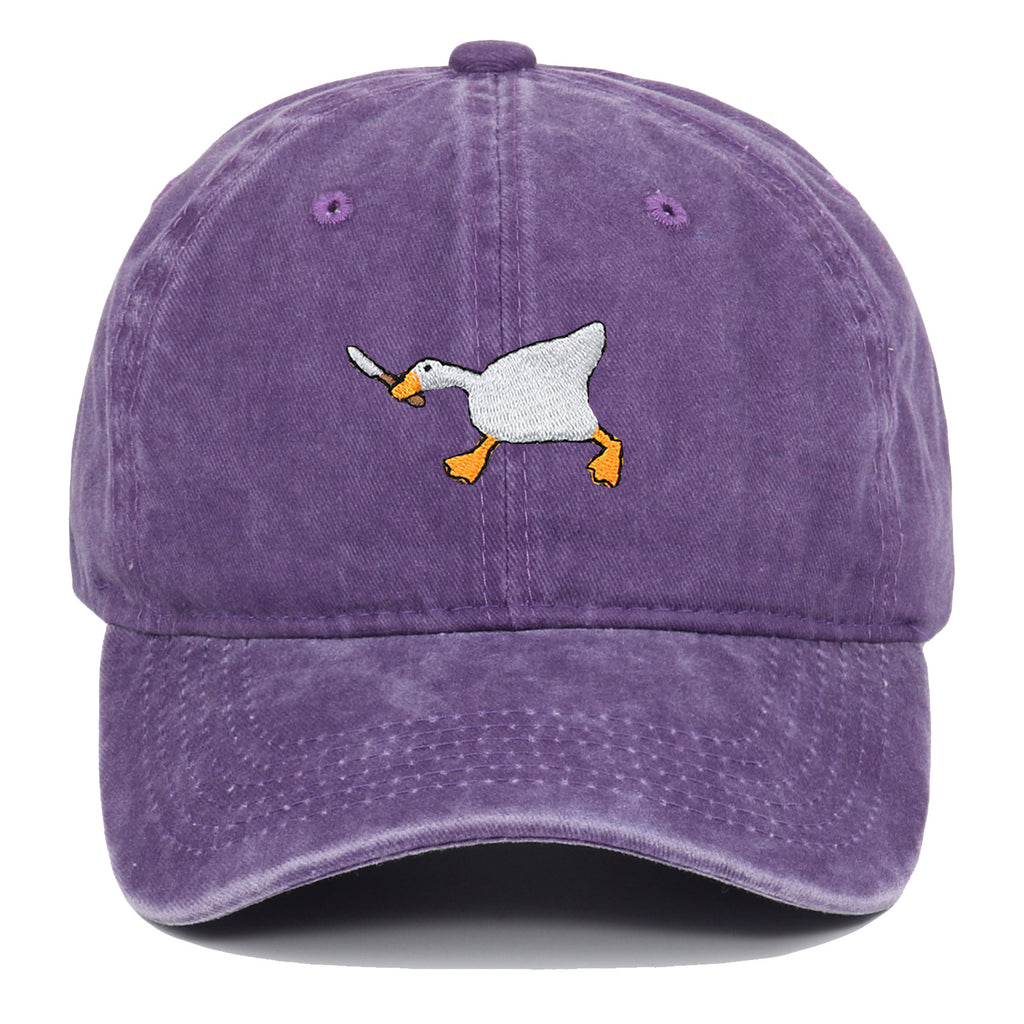Funny Embroidery Baseball Cap Men Women Trendy All-match