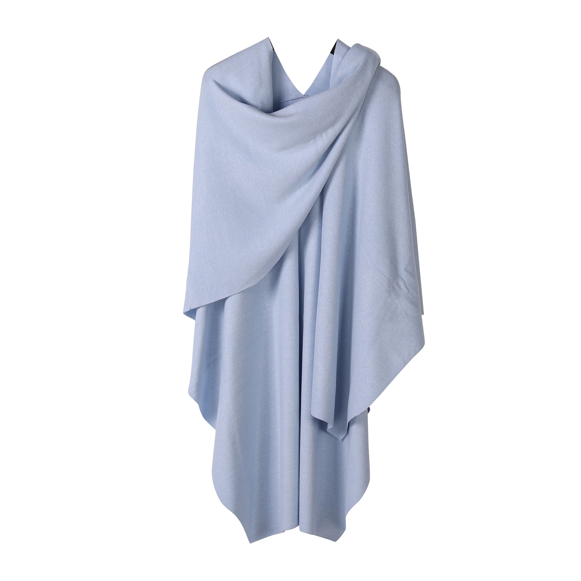 Knitted Solid Color Shawl For Women