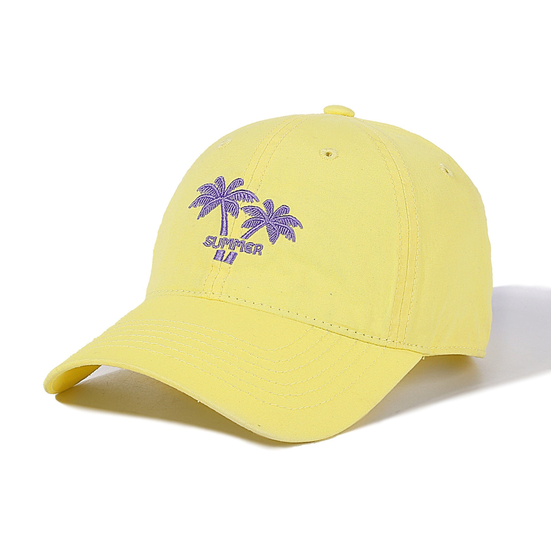 Versatile Soft Top Embroidered Baseball Cap