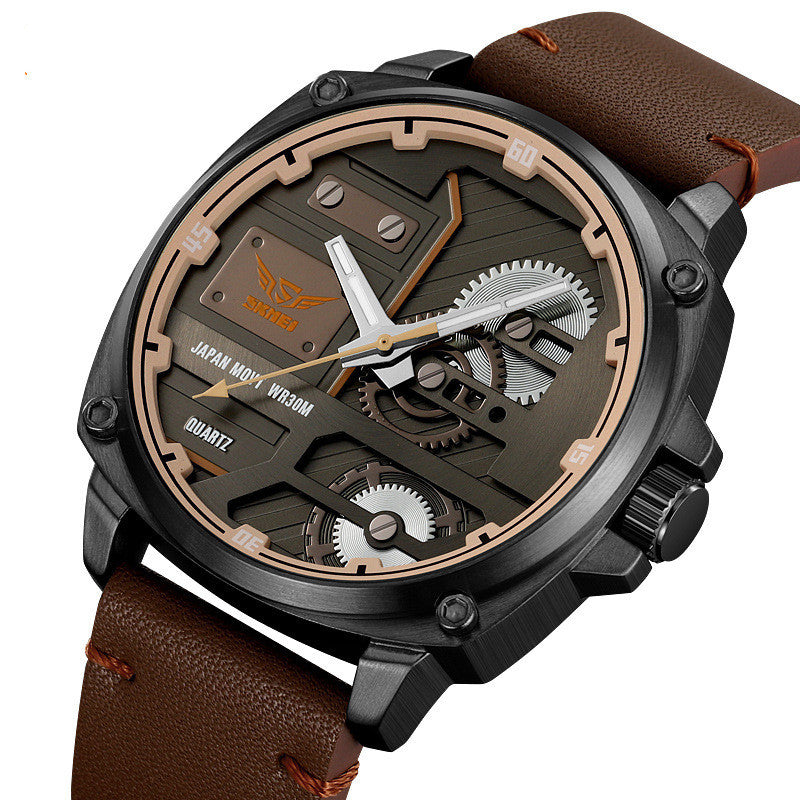 Quartz Watch Waterproof Men's Waterproof