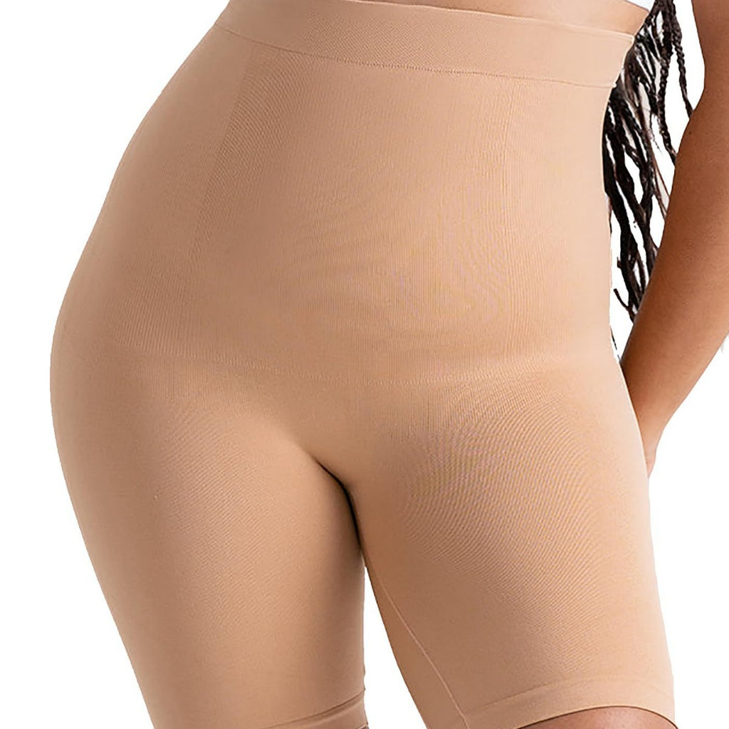 High Waisted Tuck Pants Underwear Silky Shaping Pants Base