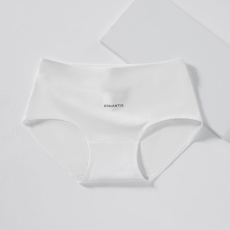 Simple Cold Style Women's Cotton Underwear