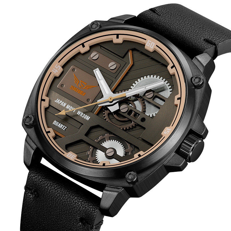 Quartz Watch Waterproof Men's Waterproof
