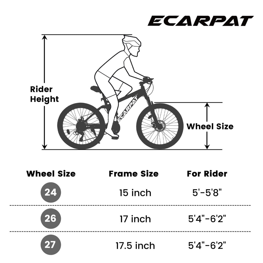 24inch MTB Bike With Disc Brakes, 21-Speed Gear System, Sturdy Durable Frame,Tool Kit, Ideal For Unisex Travel, Commuting And Mountain Cycling