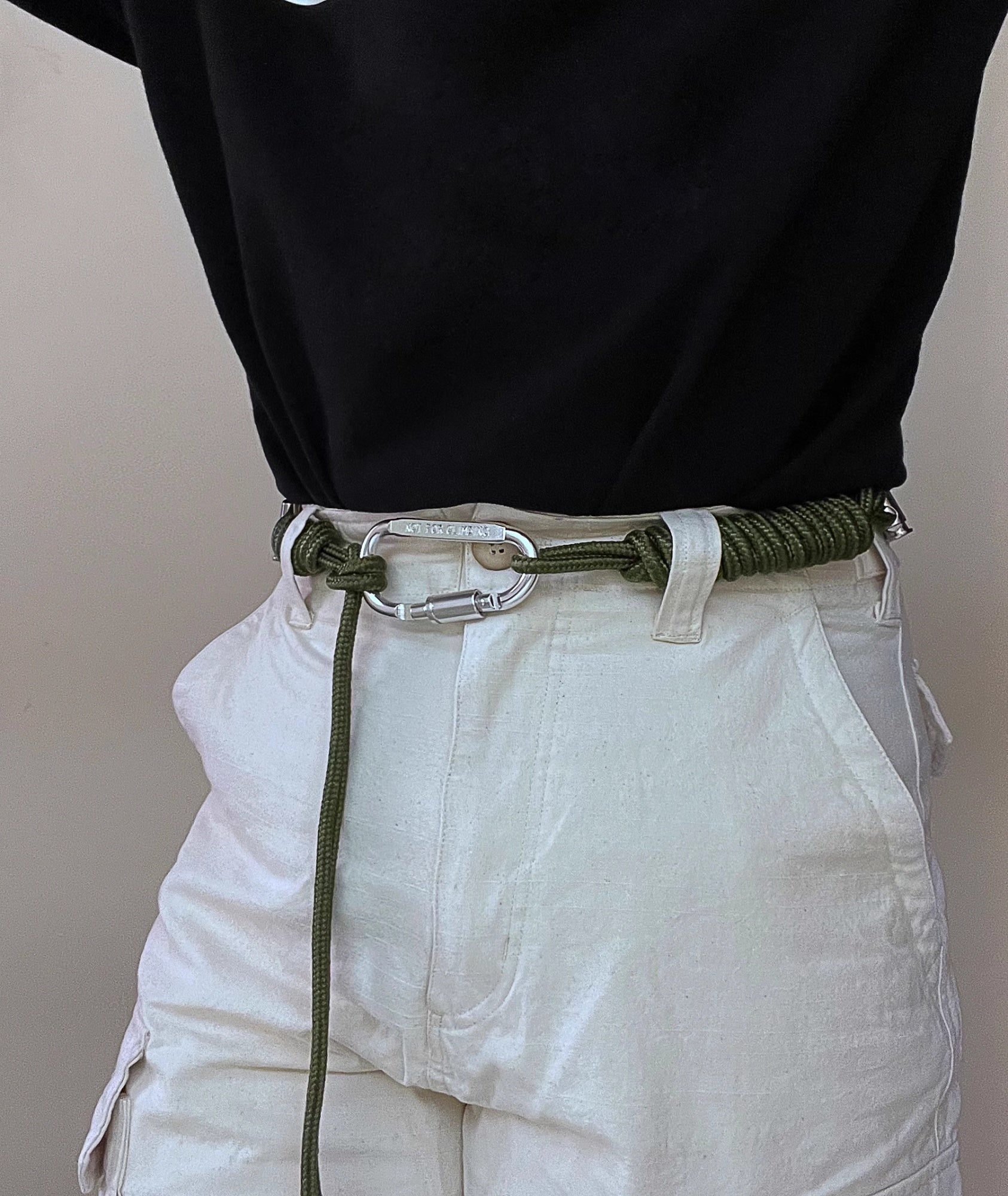 Metal Braiding String Men's Pant Belt Accessories Adjustable Lengthened Female Hip Hop