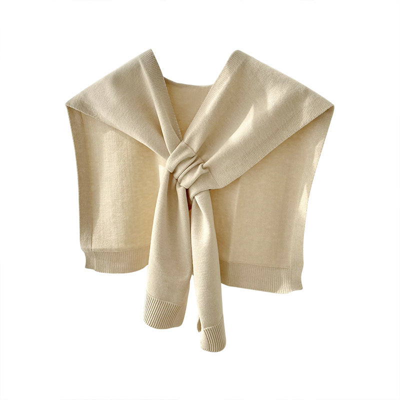 Fashion Shawl All-match Solid Color Scarf