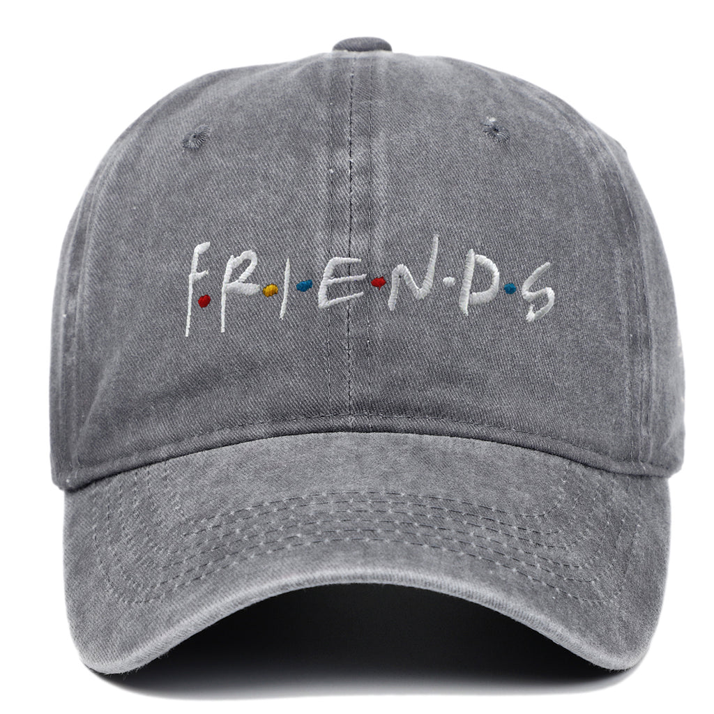 Embroidered Baseball Cap Washed