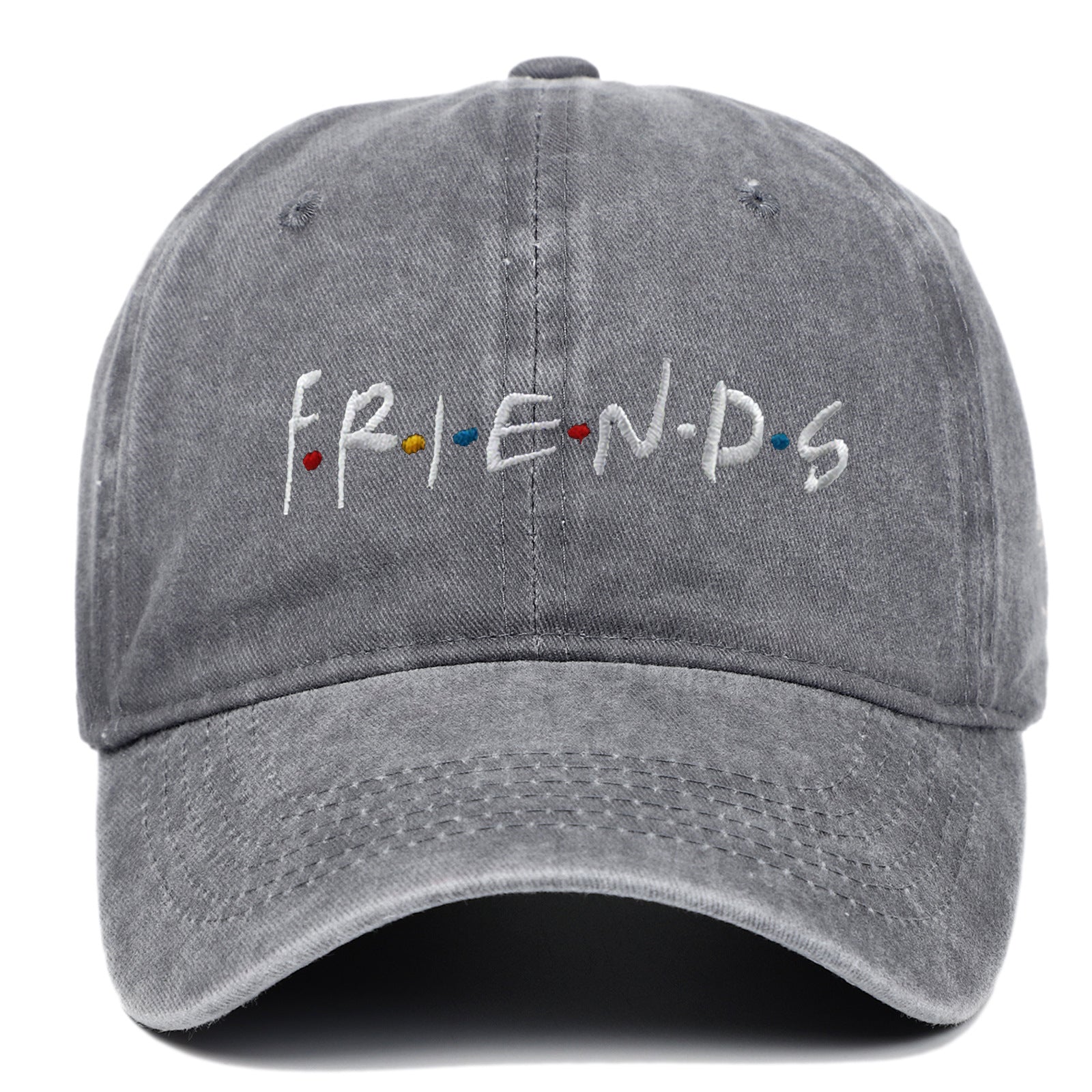 Embroidered Baseball Cap Washed