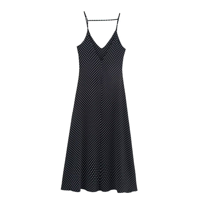 New Summer Off-the-shoulder Elegant Long Braces Dress