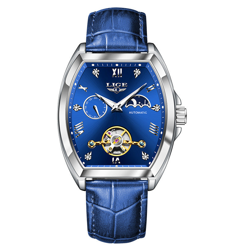 Men's Tourbillon Mechanical Watch Multifunctional Waterproof