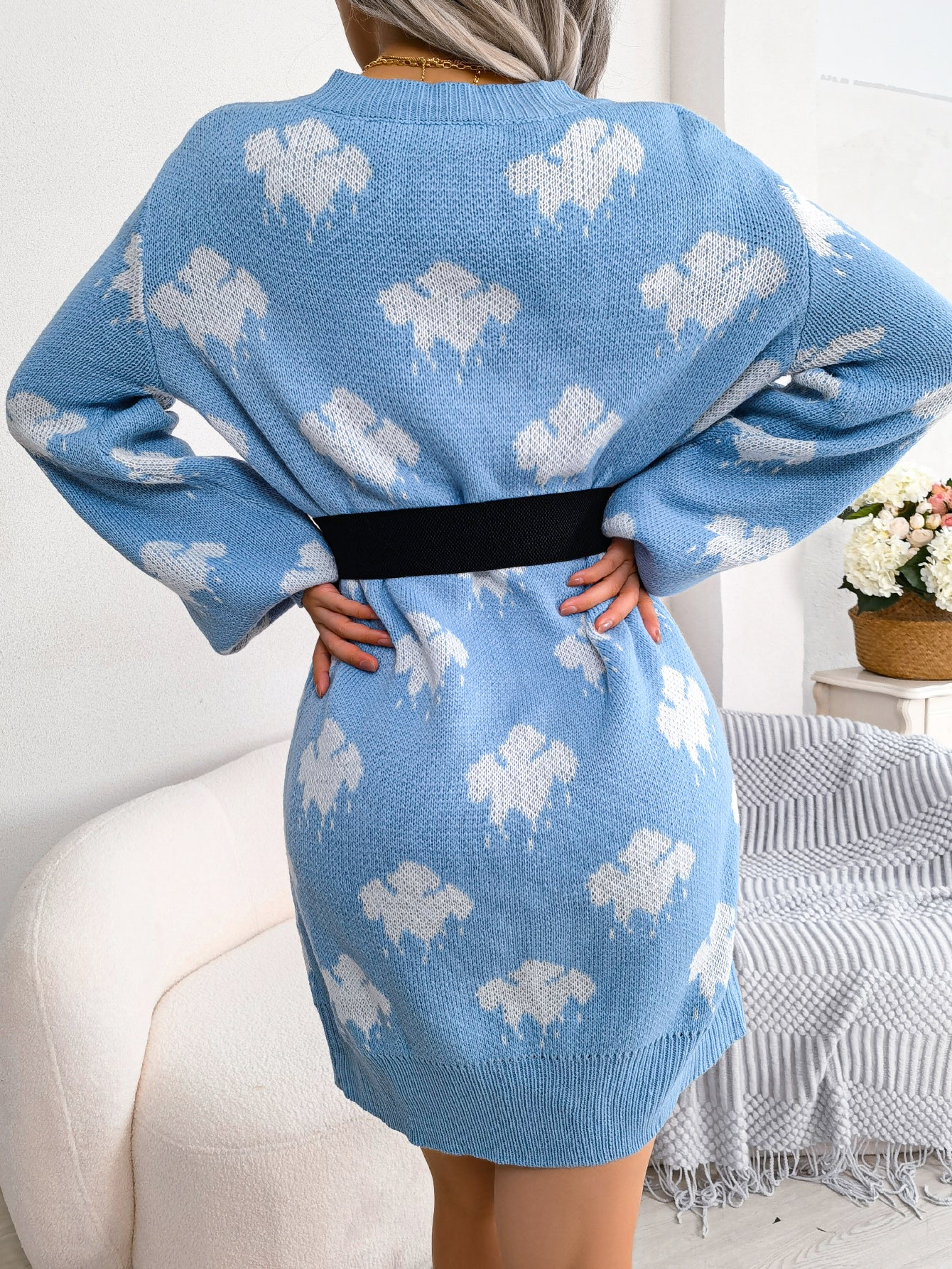 Robe pull nuage tendance