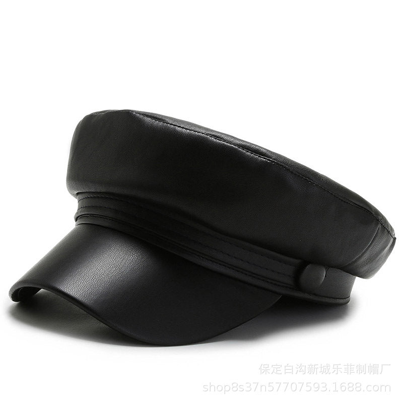 Autumn And Winter New P Navy Hat Fashion All-match Adjustable Hat