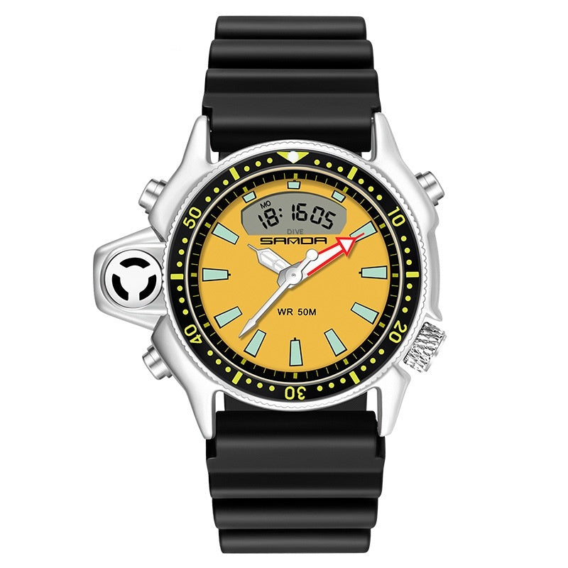 Sports Multifunctional Outdoor Waterproof Large Dial Watch