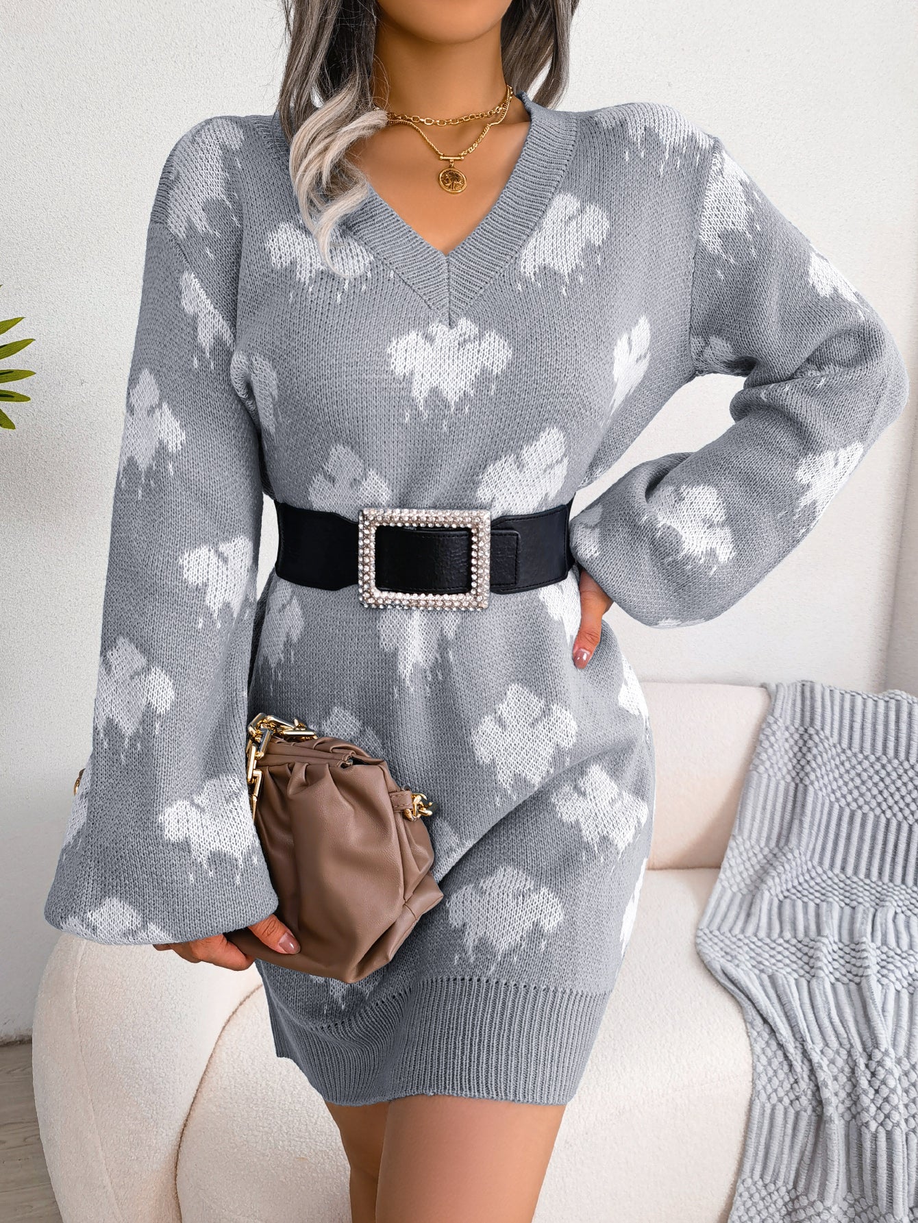 Robe pull nuage tendance